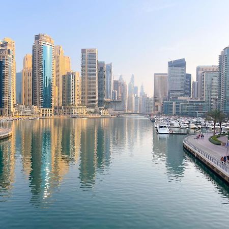 Private Gorgeous Room With Marina View With Shared Kitchen In Shared Apartment Dubaj Exteriér fotografie