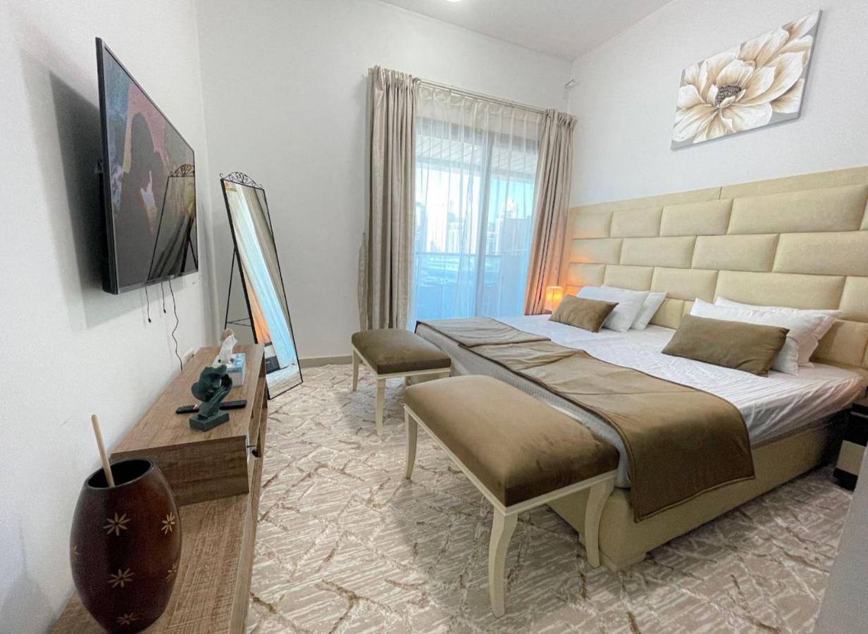 Private Gorgeous Room With Marina View With Shared Kitchen In Shared Apartment Dubaj Exteriér fotografie