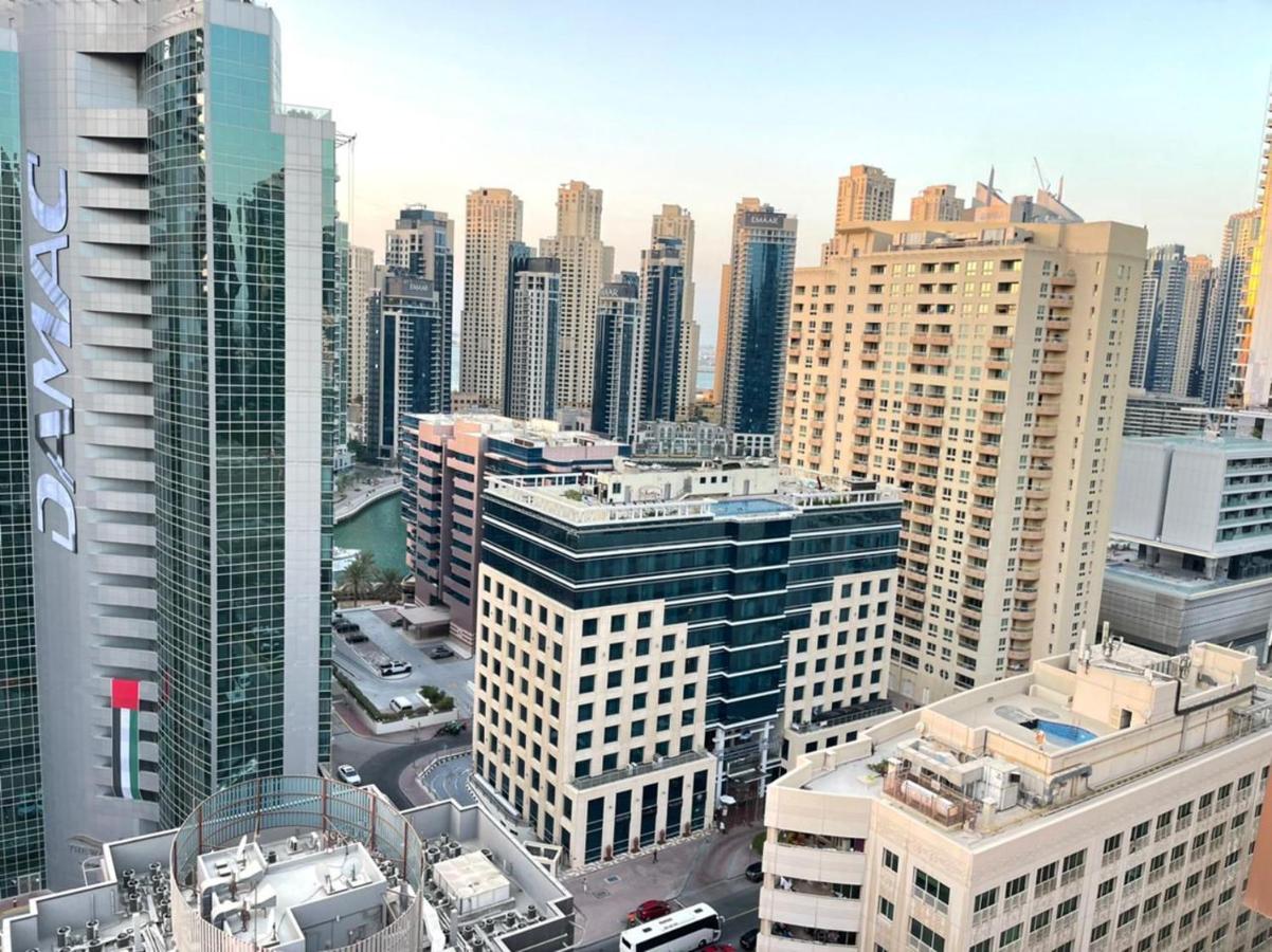 Private Gorgeous Room With Marina View With Shared Kitchen In Shared Apartment Dubaj Exteriér fotografie