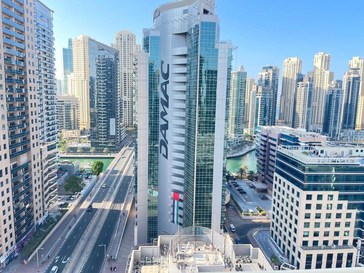Private Gorgeous Room With Marina View With Shared Kitchen In Shared Apartment Dubaj Exteriér fotografie