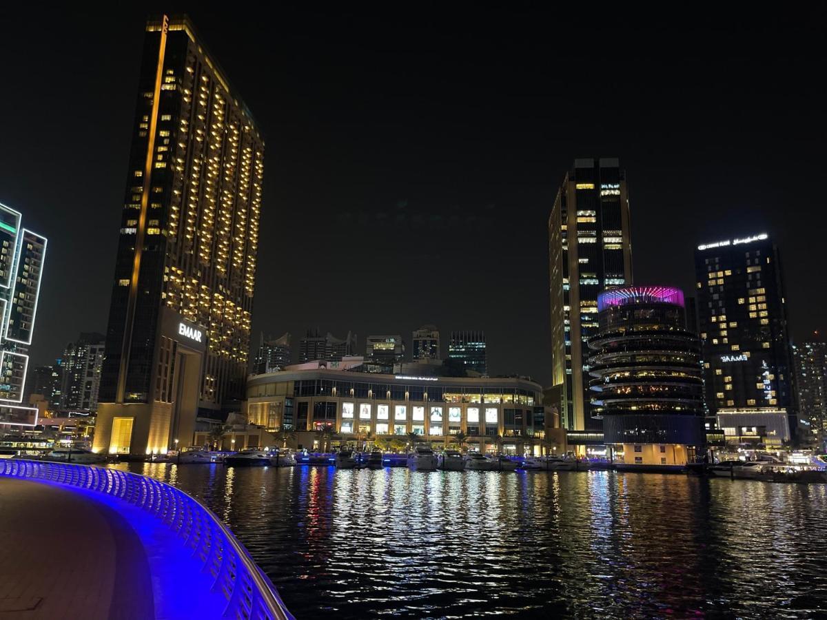 Private Gorgeous Room With Marina View With Shared Kitchen In Shared Apartment Dubaj Exteriér fotografie