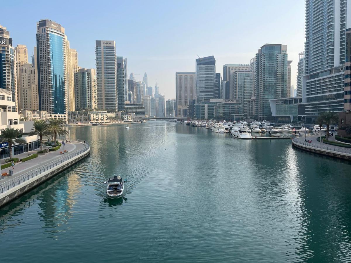 Private Gorgeous Room With Marina View With Shared Kitchen In Shared Apartment Dubaj Exteriér fotografie